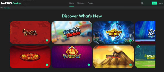 Bet365 Casino