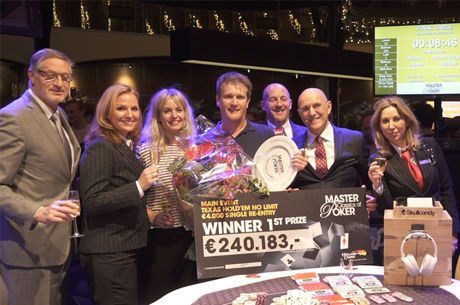 Dutch Celebrity TV Host Alberto Stegeman Wins the Master Classics of Poker Main Event