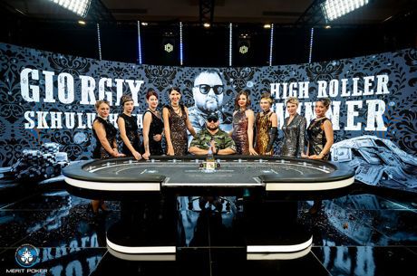 Giorgiy Skhulukhiya Merit Poker Gangster Series High Roller winner