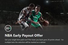 Bet365 NBA Early Payout offer