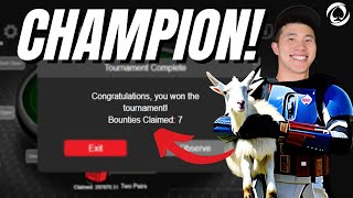 CHAMPION!! THE GOAT V GC SERIES | Poker Highlights